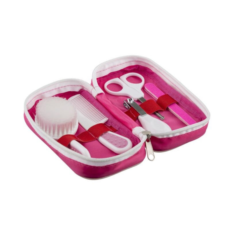 Σετ Περιποίησης Βρεφικό 5τμχ Akuku Pink 0458