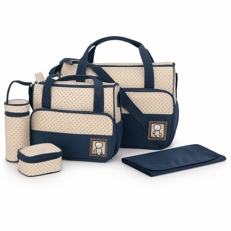 Τσάντες με Αλλαξιέρα Σετ 4τμχ Lina Blue