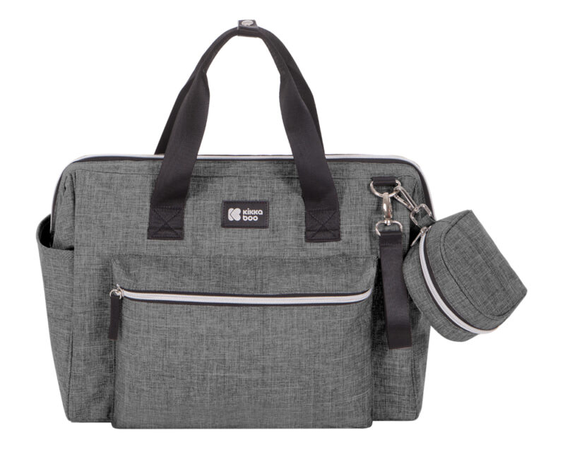 Τσάντα με Αλλαξιέρα Maxi Kikka boo Dark Grey