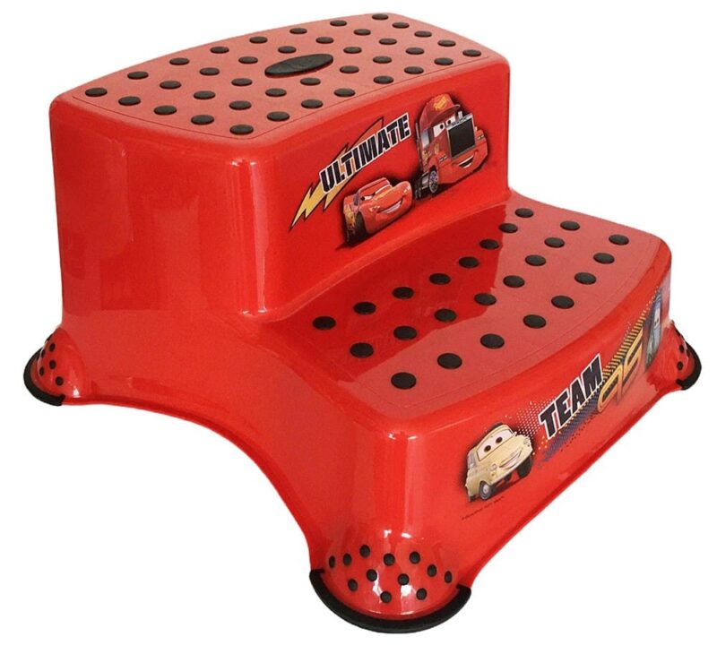 Σκαλοπάτι Βοηθητικό Διπλό Auto Lorelli Red