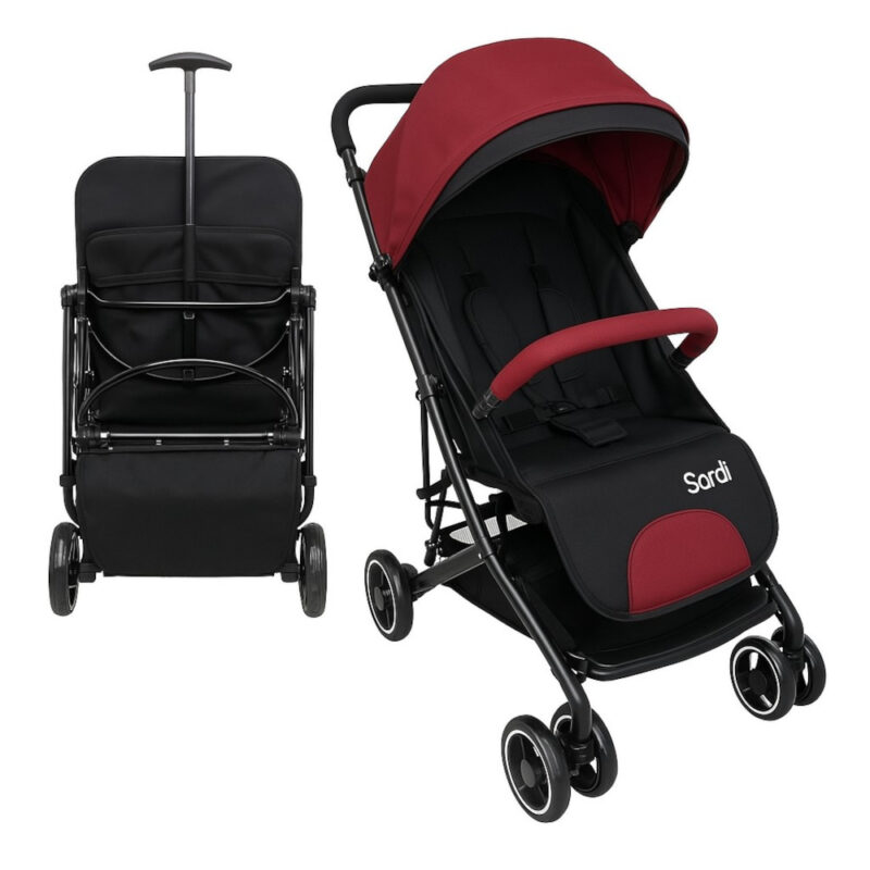 Καρότσι Βόλτας Καλοκαιρινό Sordi Red