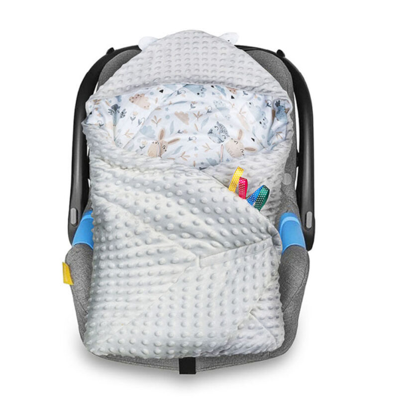 Υπνόσακος για Κάθισμα Αυτοκινήτου 90x90cm Minky Very Morning Maboo