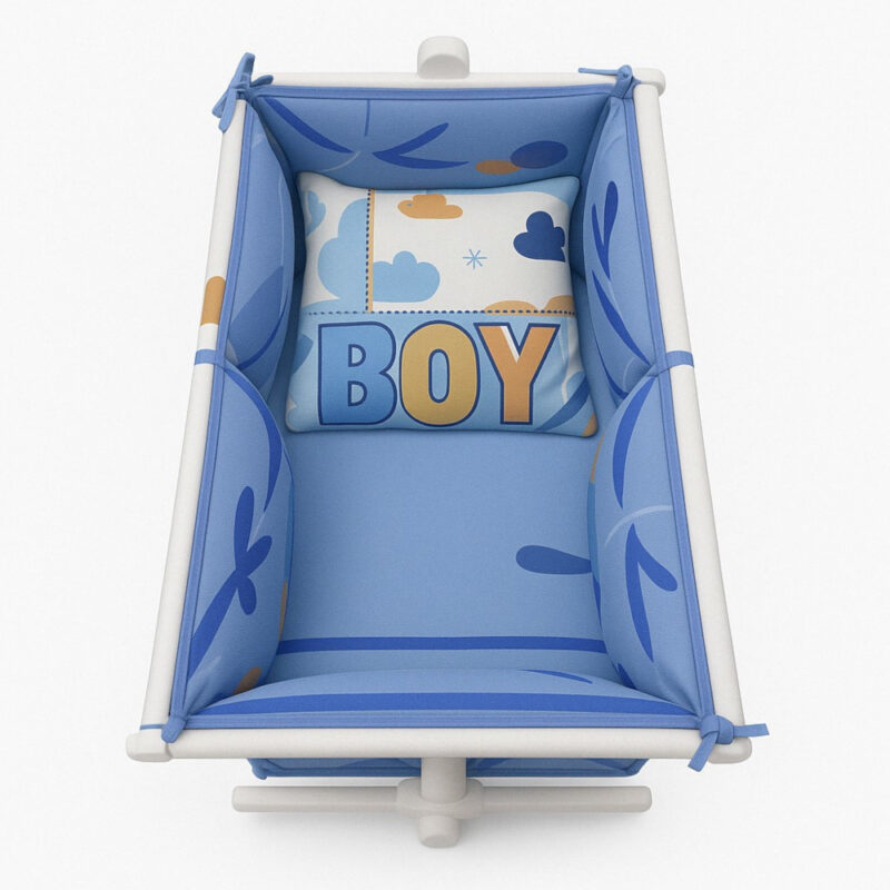 Σετ Προίκας για Λίκνο 6τμχ Its a boy