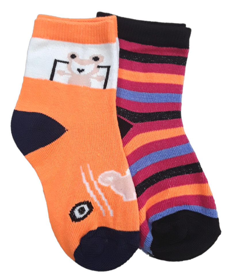 Καλτσάκια Σετ 2 τμχ Lines Rainbow