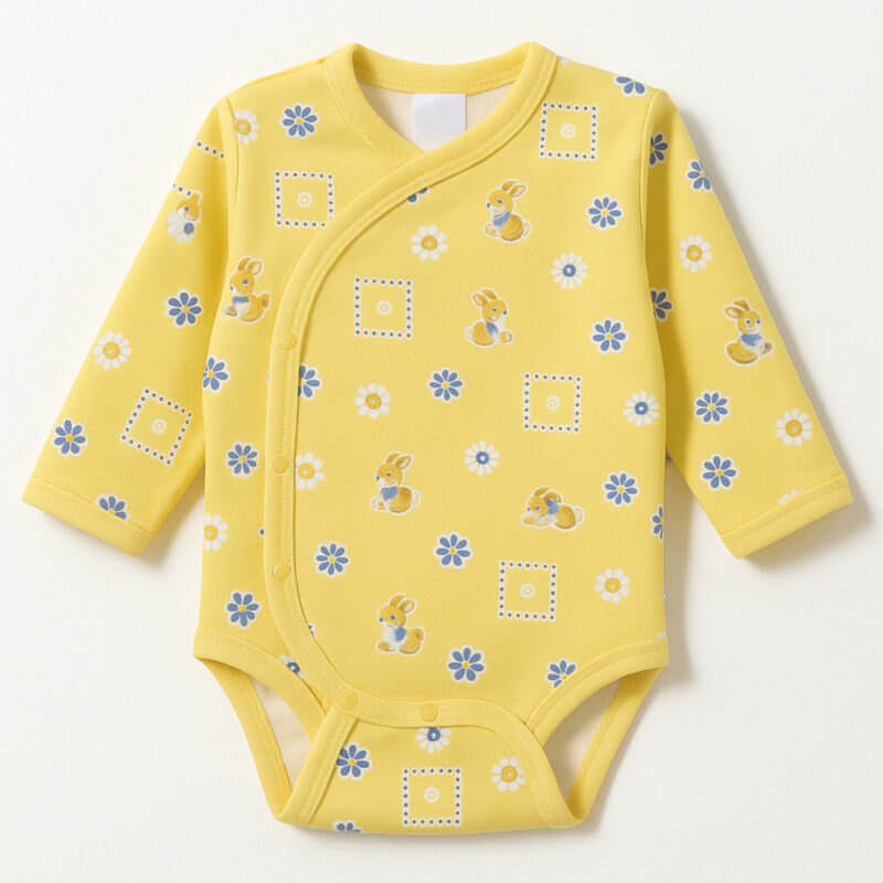 Κορμάκι Μακρυμάνικο Q Yellow