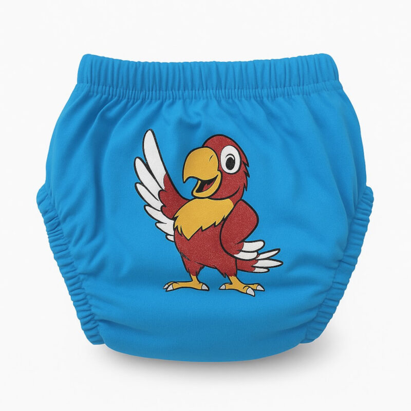 Βρακάκι Εκμάθησης Τουαλέτας έως 20kg Dark Blue Red Parrots