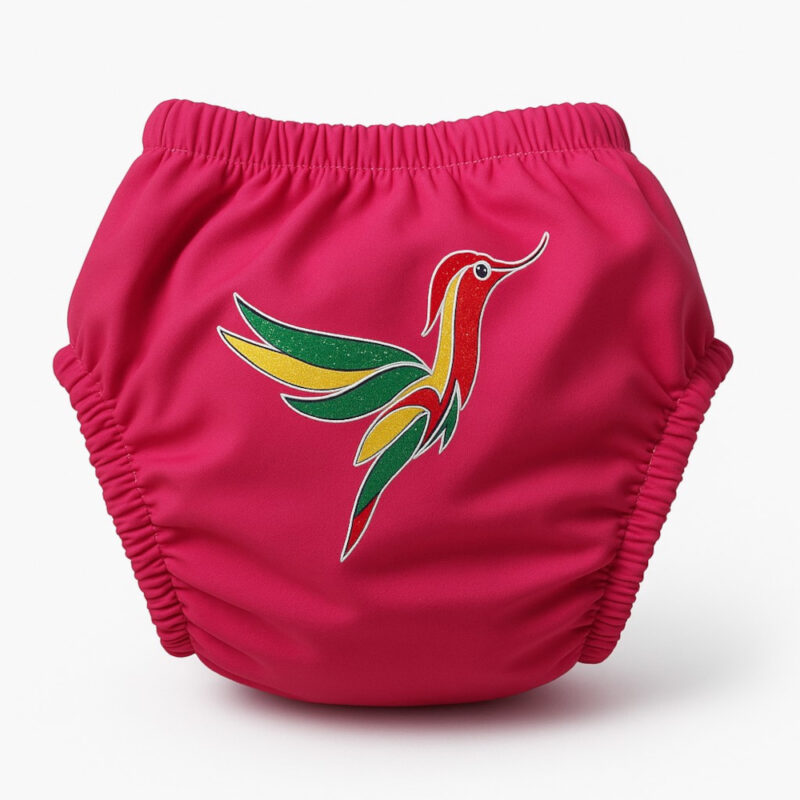 Βρακάκι Εκμάθησης Τουαλέτας έως 25kg Fuchsia Green Bird