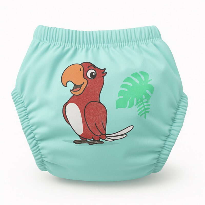 Βρακάκι Εκμάθησης Τουαλέτας έως 15kg Mint Parrot