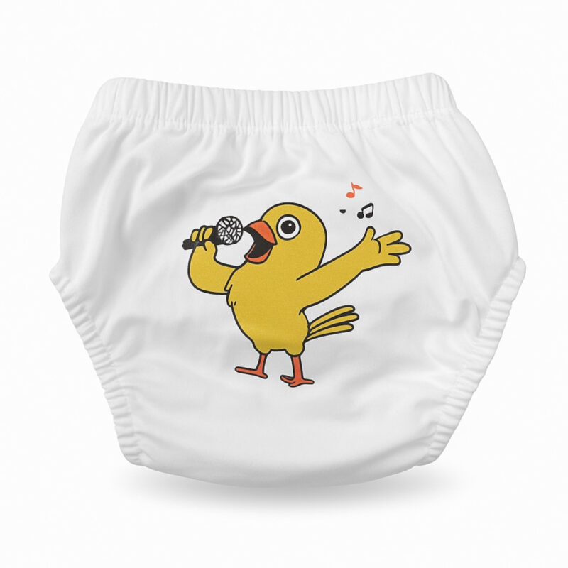 Βρακάκι Εκμάθησης Τουαλέτας έως 20kg Duck White Singing