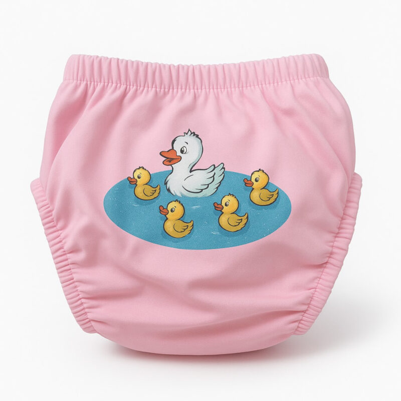 Βρακάκι Εκμάθησης Τουαλέτας έως 15kg Duck Pink Family