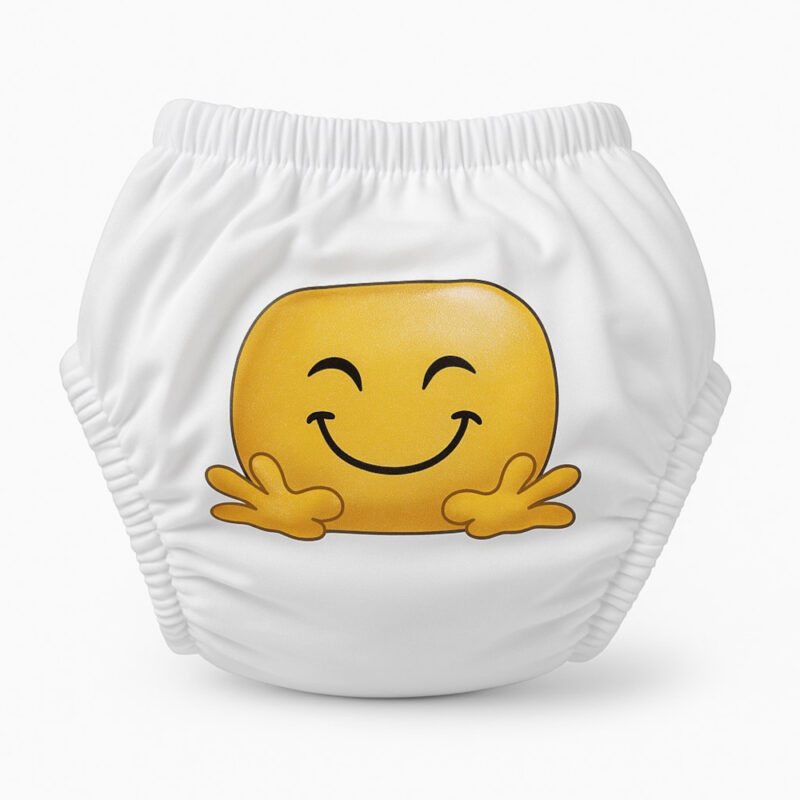Βρακάκι Εκμάθησης Τουαλέτας έως 15kg Smile White Close Eyes
