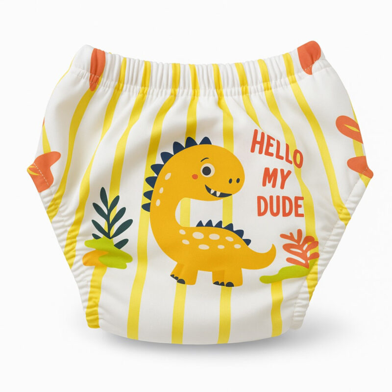 Βρακάκι Εκμάθησης Τουαλέτας έως 15kg Dino Orange Hello My Dude