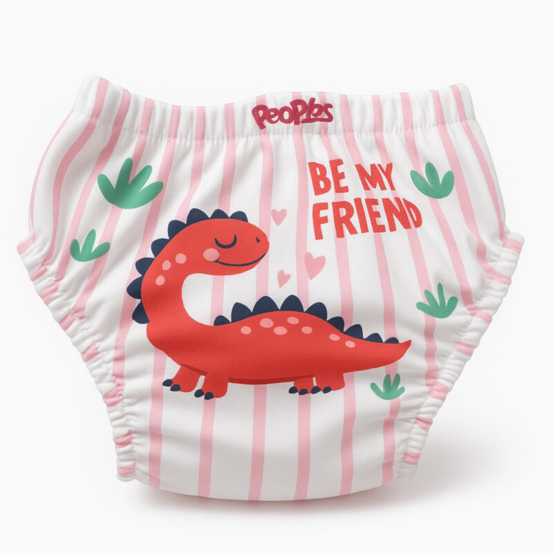 Βρακάκι Εκμάθησης Τουαλέτας έως 25kg Dino Pink