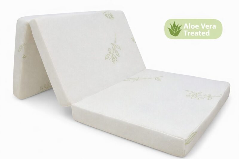 Στρώμα Αφρού Aloe Vera Αναδιπλούμενο 60x120x6cm