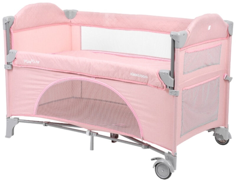 Παρκοκρέβατο 2 Επιπέδων Milky Way Kikka boo Pink 2020